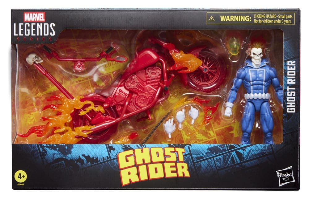 Ghost Rider Marvel Legends Actionfigur  Johnny Blaze with Motorcycle 15 cm Image 3