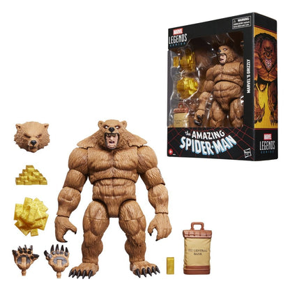 The Amazing Spider-Man Marvel Legends Actionfigur Marvel's Grizzly 15 cm Image 2