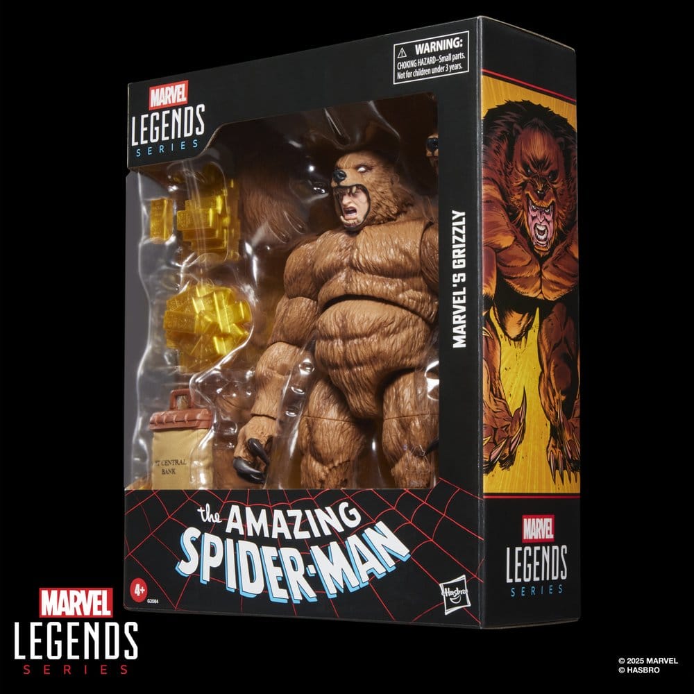 The Amazing Spider-Man Marvel Legends Actionfigur Marvel's Grizzly 15 cm Image 5