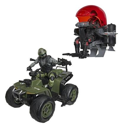 G.I. Joe Classified Series Actionfiguren & Fahrzeuge Set Snake Eyes & Varmint ATV vs. Stealth Viper & Cobra Stealth Flight Pod (Trubble Bubble) 15 cm Image 1