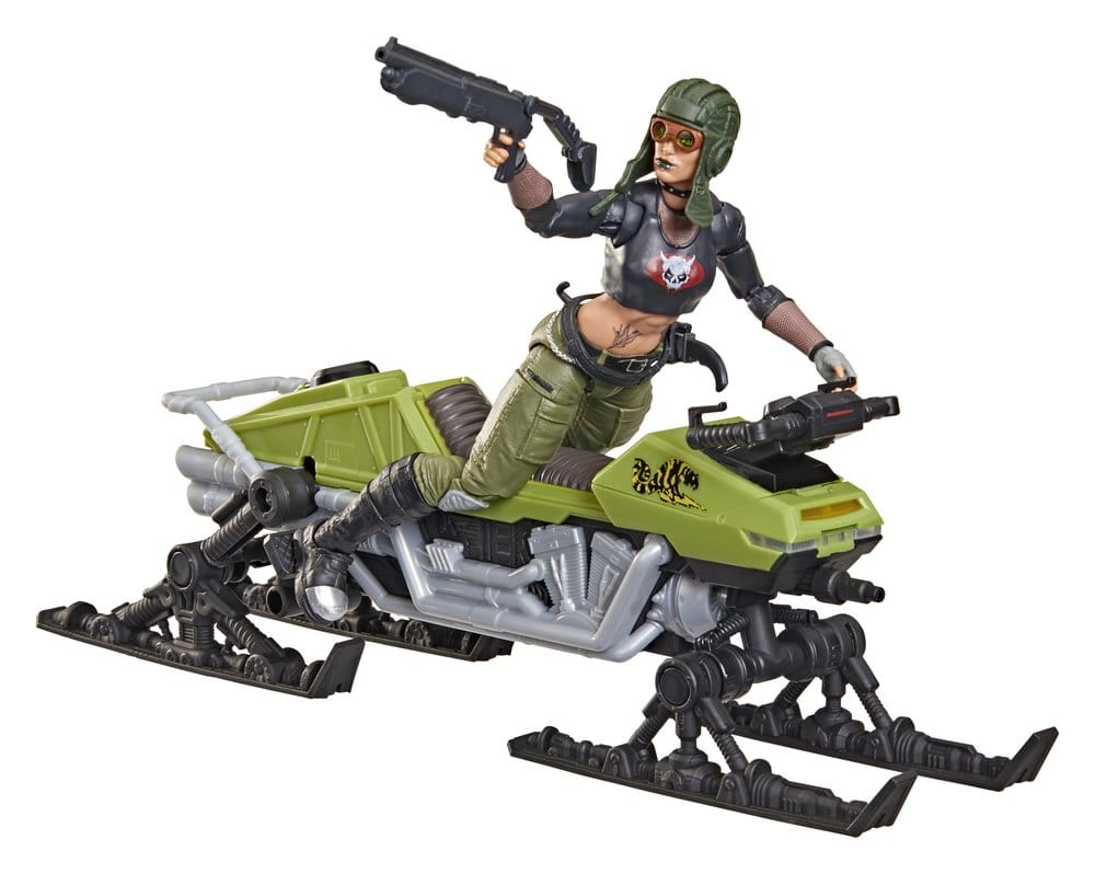G.I. Joe Classified Series Actionfigur und Fahrzeugset #194 Zanya und Dreadnok Chameleon (Swamp Skier) 15 cm Image 1