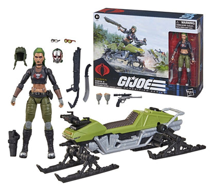 G.I. Joe Classified Series Actionfigur und Fahrzeugset #194 Zanya und Dreadnok Chameleon (Swamp Skier) 15 cm Image 3