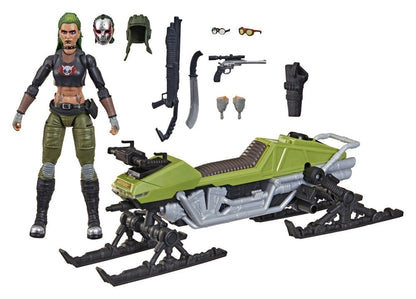 G.I. Joe Classified Series Actionfigur und Fahrzeugset #194 Zanya und Dreadnok Chameleon (Swamp Skier) 15 cm Image 4