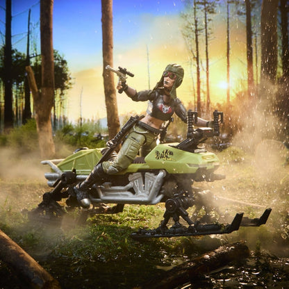 G.I. Joe Classified Series Actionfigur und Fahrzeugset #194 Zanya und Dreadnok Chameleon (Swamp Skier) 15 cm Image 6