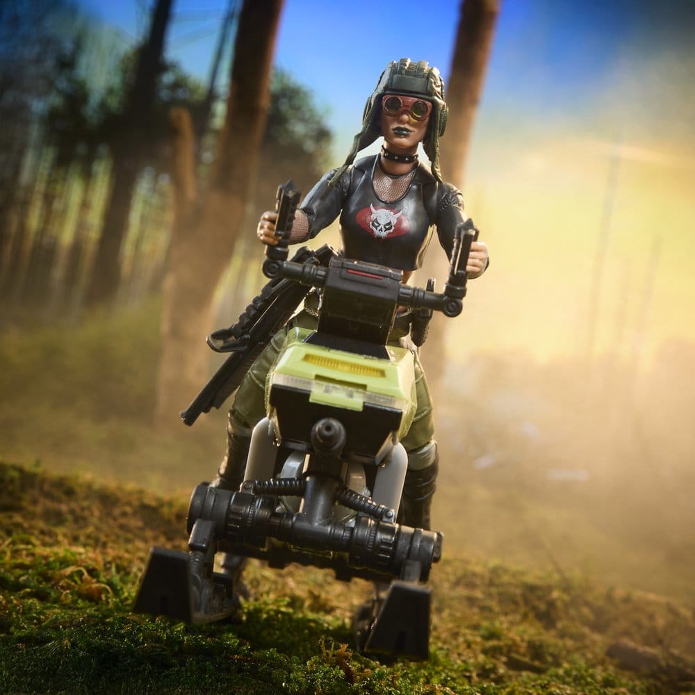 G.I. Joe Classified Series Actionfigur und Fahrzeugset #194 Zanya und Dreadnok Chameleon (Swamp Skier) 15 cm Image 7