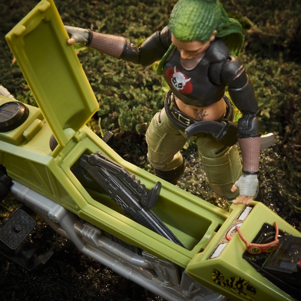 G.I. Joe Classified Series Actionfigur und Fahrzeugset #194 Zanya und Dreadnok Chameleon (Swamp Skier) 15 cm Image 8