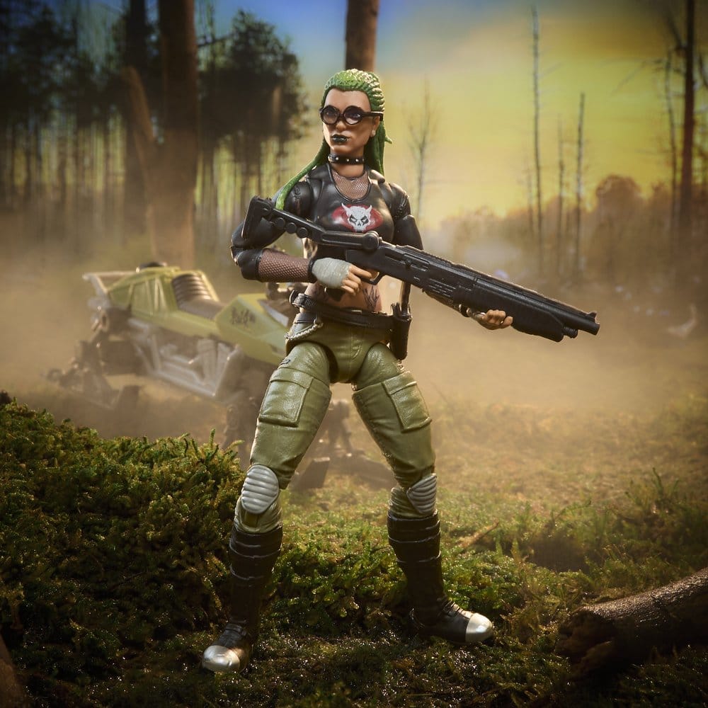 G.I. Joe Classified Series Actionfigur und Fahrzeugset #194 Zanya und Dreadnok Chameleon (Swamp Skier) 15 cm Image 9