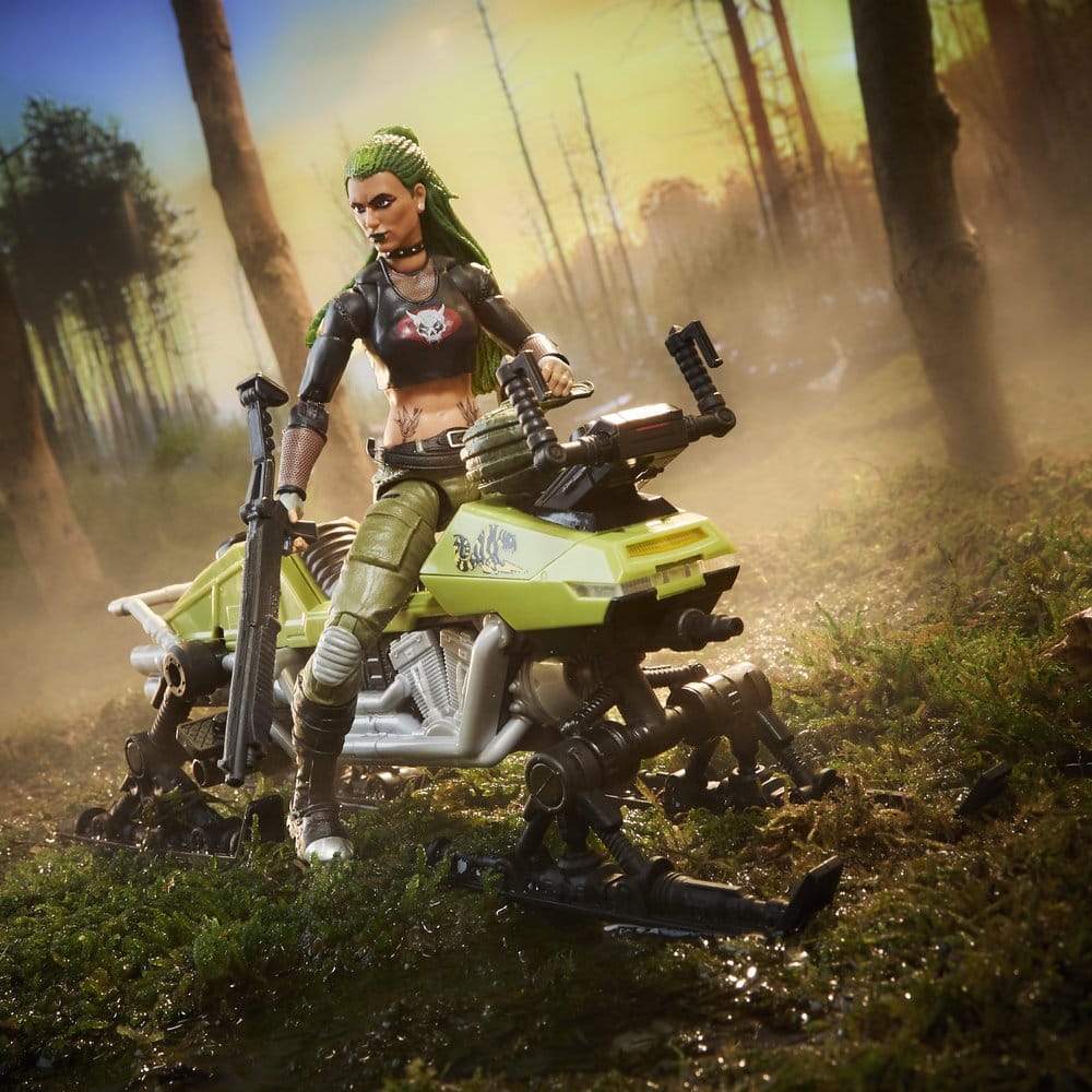 G.I. Joe Classified Series Actionfigur und Fahrzeugset #194 Zanya und Dreadnok Chameleon (Swamp Skier) 15 cm Image 10