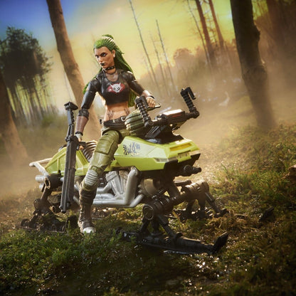 G.I. Joe Classified Series Actionfigur und Fahrzeugset #194 Zanya und Dreadnok Chameleon (Swamp Skier) 15 cm Image 10