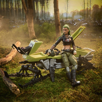 G.I. Joe Classified Series Actionfigur und Fahrzeugset #194 Zanya und Dreadnok Chameleon (Swamp Skier) 15 cm Image 11