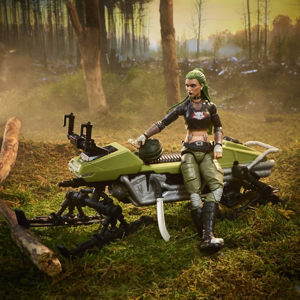 G.I. Joe Classified Series Actionfigur und Fahrzeugset #194 Zanya und Dreadnok Chameleon (Swamp Skier) 15 cm Image 12