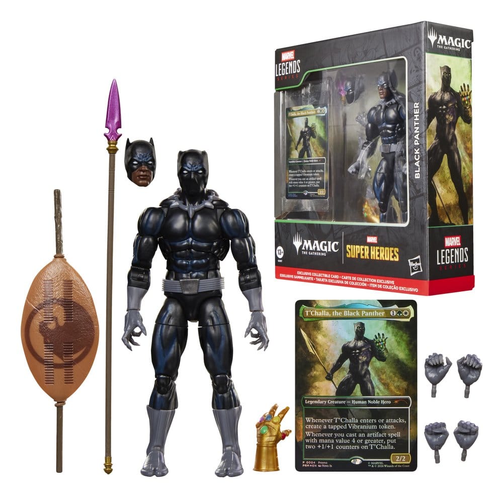 Magic The Gathering: Marvel Super Heroes Marvel Legends Actionfigur Black Panther 15 cm Image 3