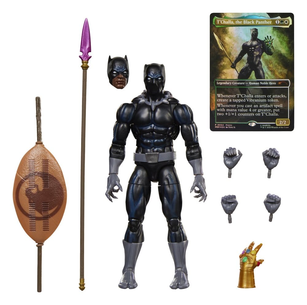 Magic The Gathering: Marvel Super Heroes Marvel Legends Actionfigur Black Panther 15 cm Image 4