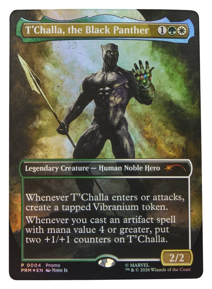 Magic The Gathering: Marvel Super Heroes Marvel Legends Actionfigur Black Panther 15 cm Image 7
