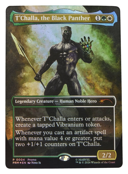 Magic The Gathering: Marvel Super Heroes Marvel Legends Actionfigur Black Panther 15 cm Image 7