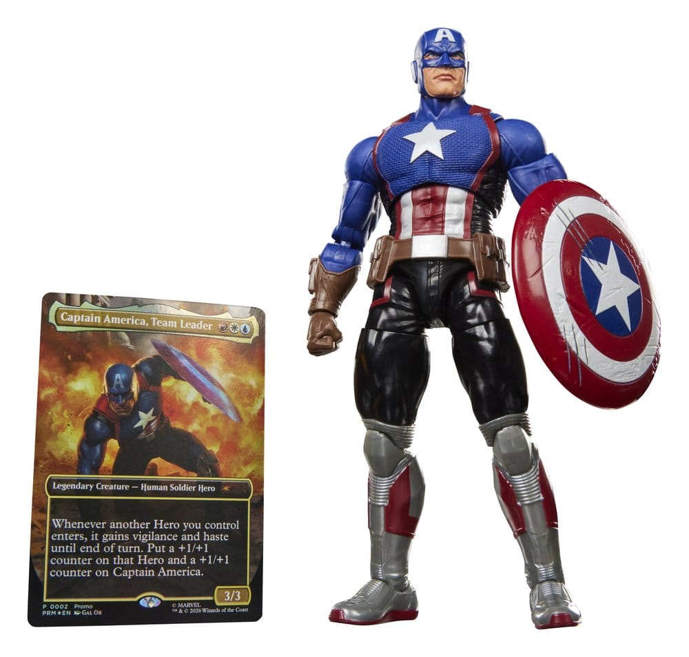 Magic The Gathering: Marvel Super Heroes Marvel Legends Actionfigur Captain America (Avengers: Twilight) 15 cm Image 1