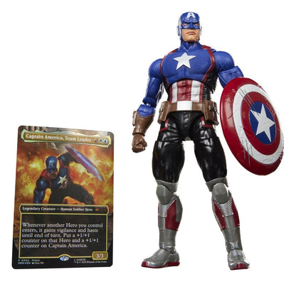 Magic The Gathering: Marvel Super Heroes Marvel Legends Actionfigur Captain America (Avengers: Twilight) 15 cm Image 1