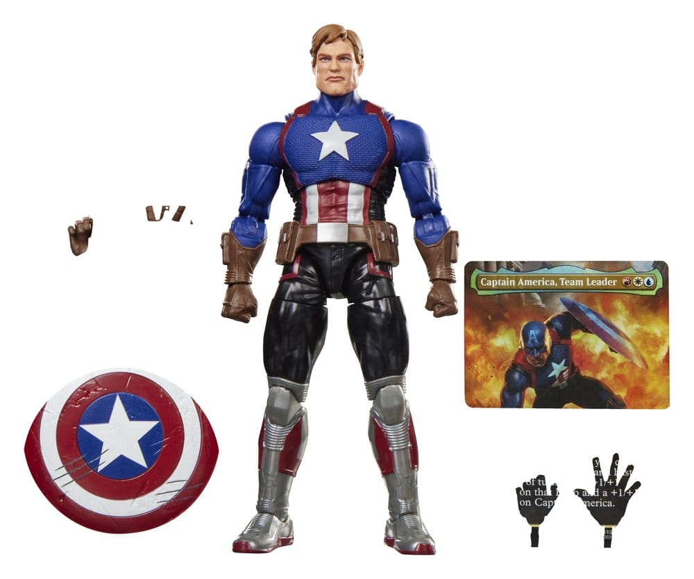 Magic The Gathering: Marvel Super Heroes Marvel Legends Actionfigur Captain America (Avengers: Twilight) 15 cm Image 4