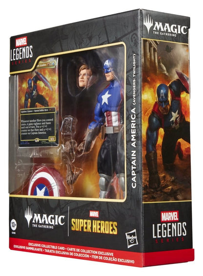 Magic The Gathering: Marvel Super Heroes Marvel Legends Actionfigur Captain America (Avengers: Twilight) 15 cm Image 6