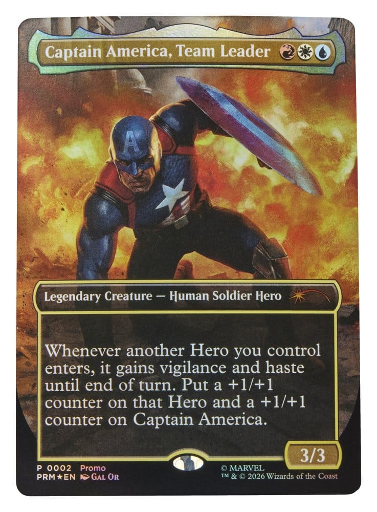 Magic The Gathering: Marvel Super Heroes Marvel Legends Actionfigur Captain America (Avengers: Twilight) 15 cm Image 7