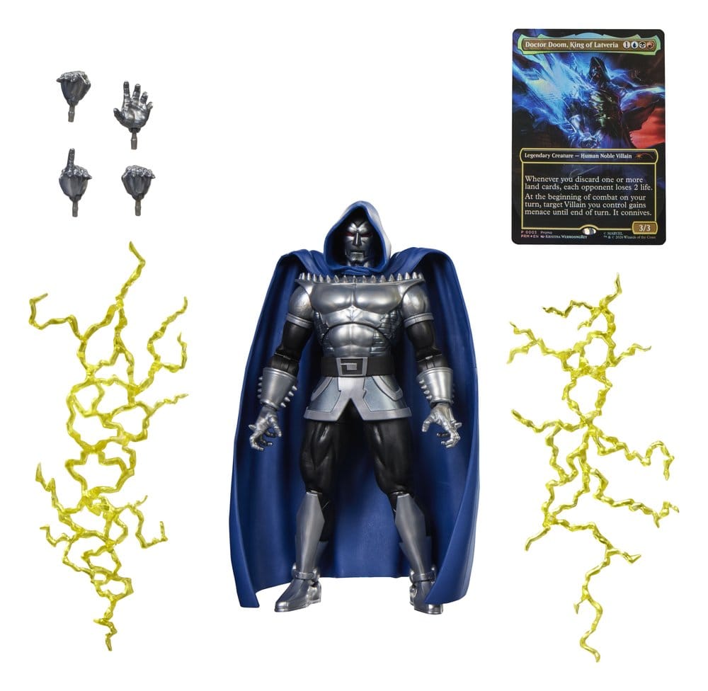 Magic The Gathering: Marvel Super Heroes Marvel Legends Actionfigur Doctor Doom 2099 15 cm Image 5