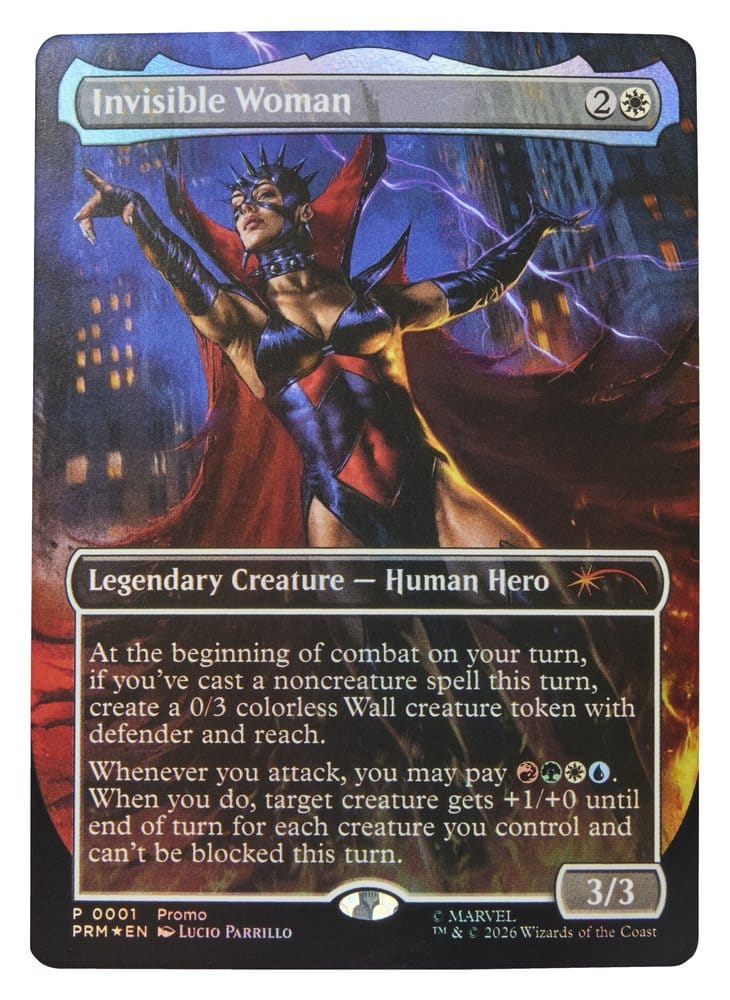 Magic The Gathering: Marvel Super Heroes Marvel Legends Actionfigur Fantastic Four Malice (Sue Storm) 15 cm Image 7