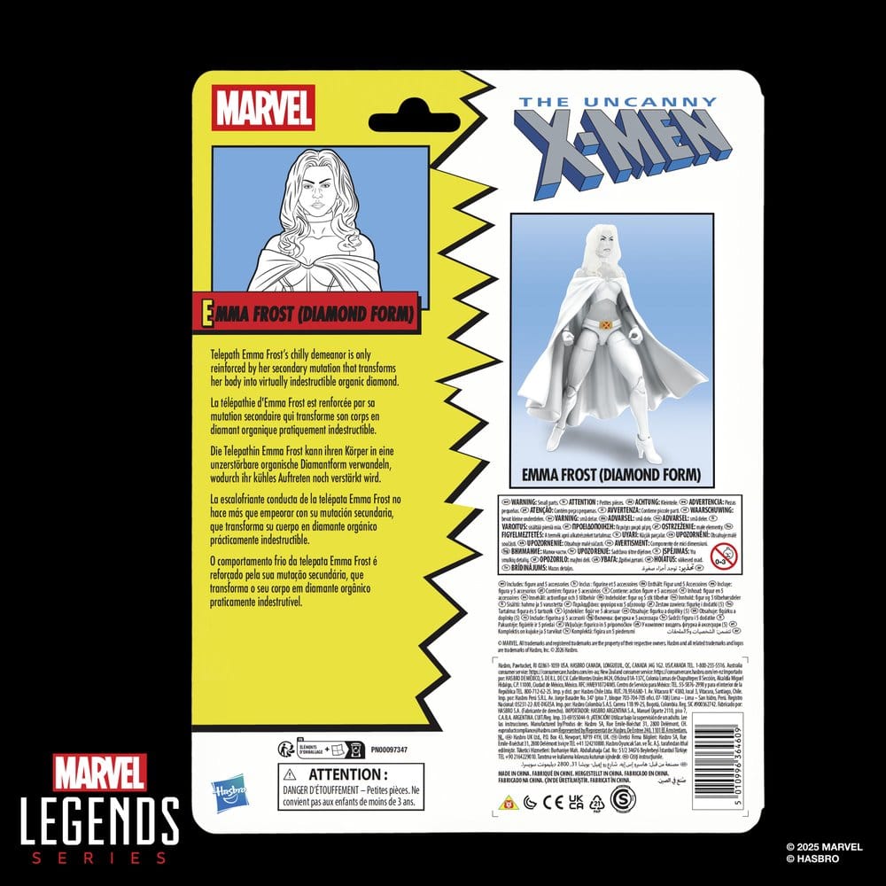 The Uncanny X-Men Marvel Legends Actionfigur Emma Frost (Diamond Form) 15 cm Image 7