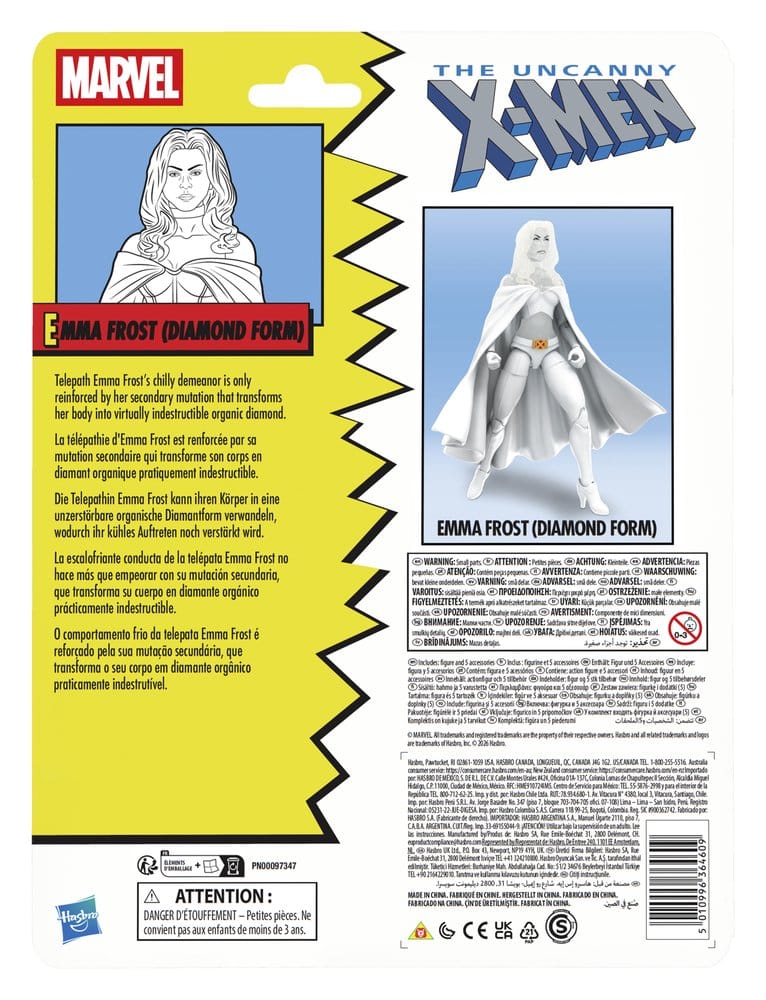 The Uncanny X-Men Marvel Legends Actionfigur Emma Frost (Diamond Form) 15 cm Image 8