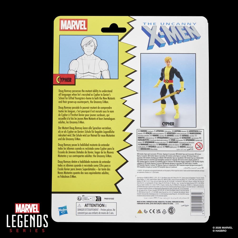The Uncanny X-Men Marvel Legends Actionfigur Cypher 15 cm Image 17