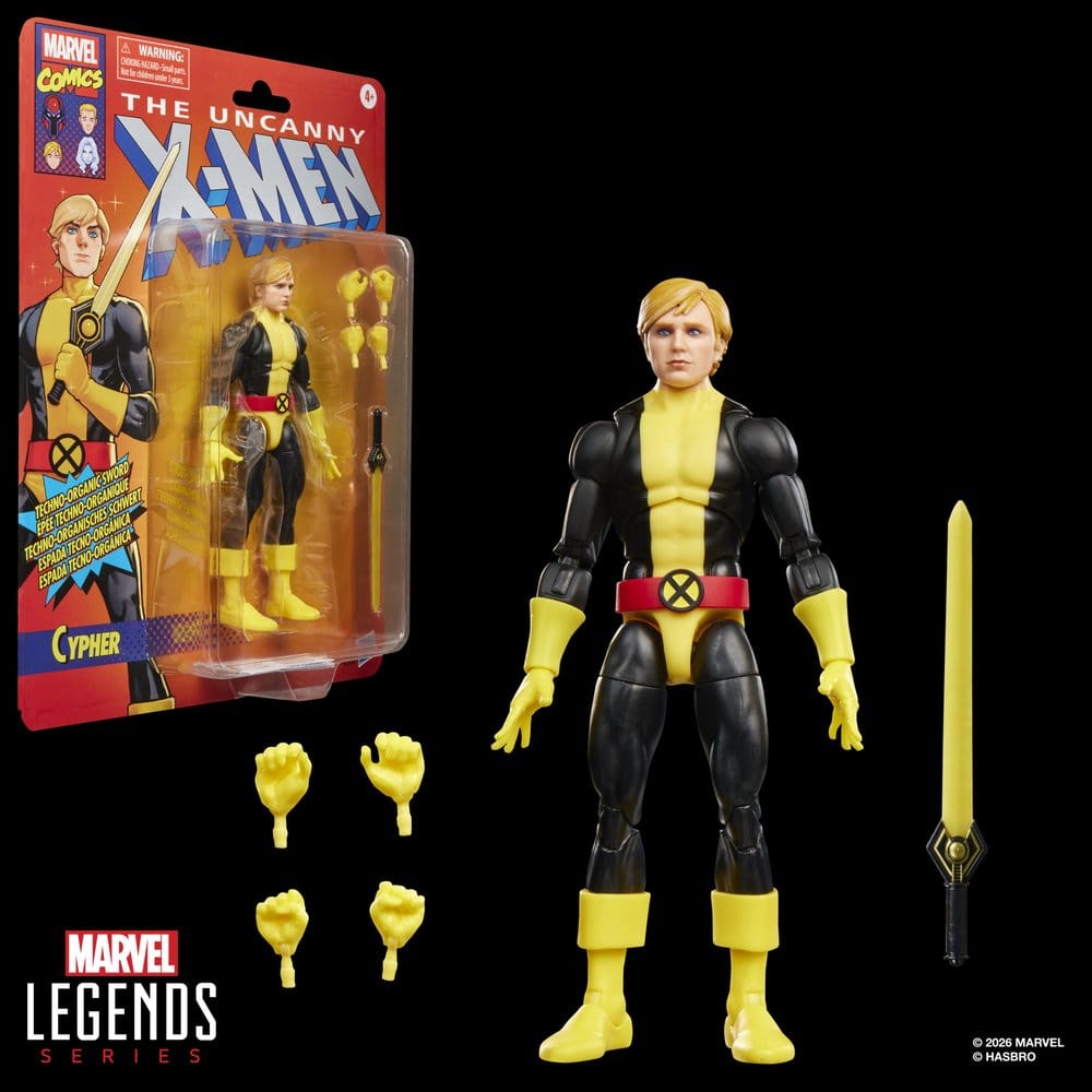 The Uncanny X-Men Marvel Legends Actionfigur Cypher 15 cm Image 18