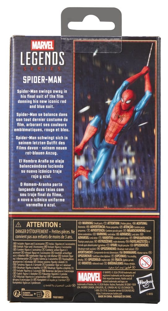 Spider-Man: No Way Home Marvel Legends Actionfigur Spider-Man 15 cm Image 3
