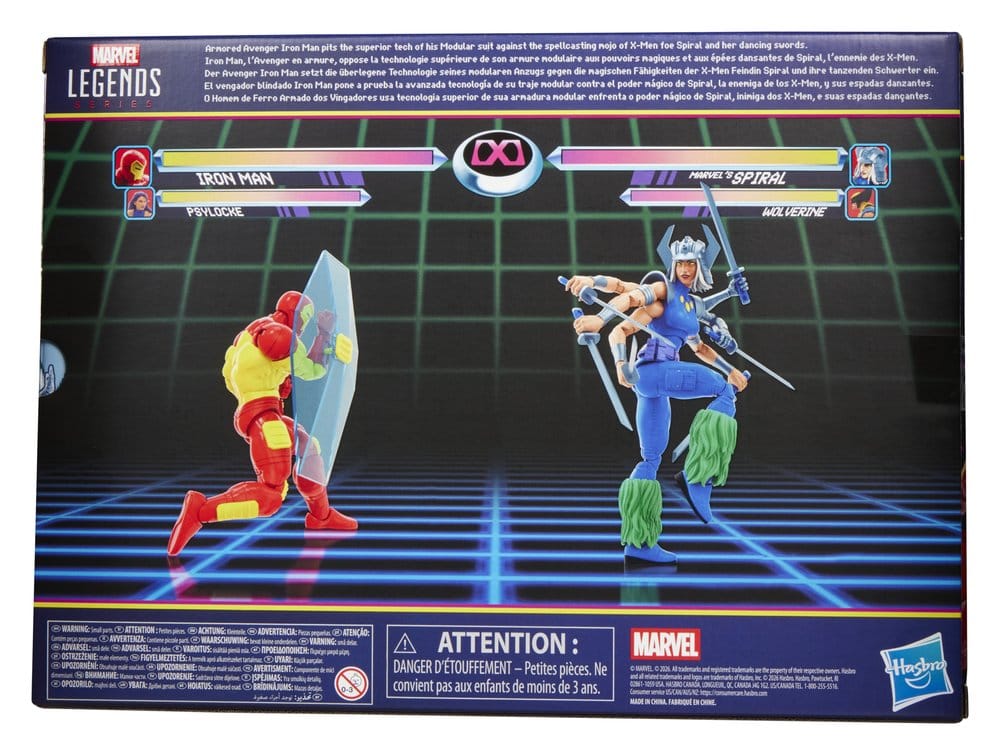 Marvel Games Marvel Legends Actionfiguren 2er-Pack Iron Man & Marvel's Spiral 15 cm Image 2