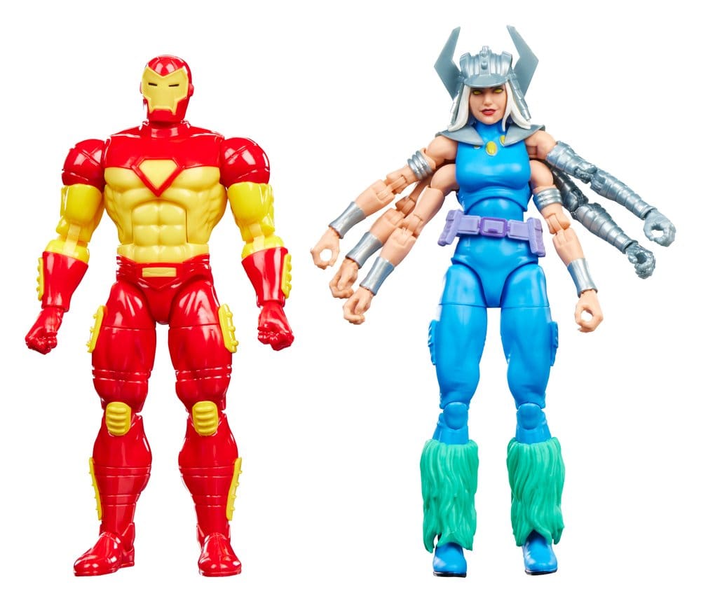 Marvel Games Marvel Legends Actionfiguren 2er-Pack Iron Man & Marvel's Spiral 15 cm Image 1