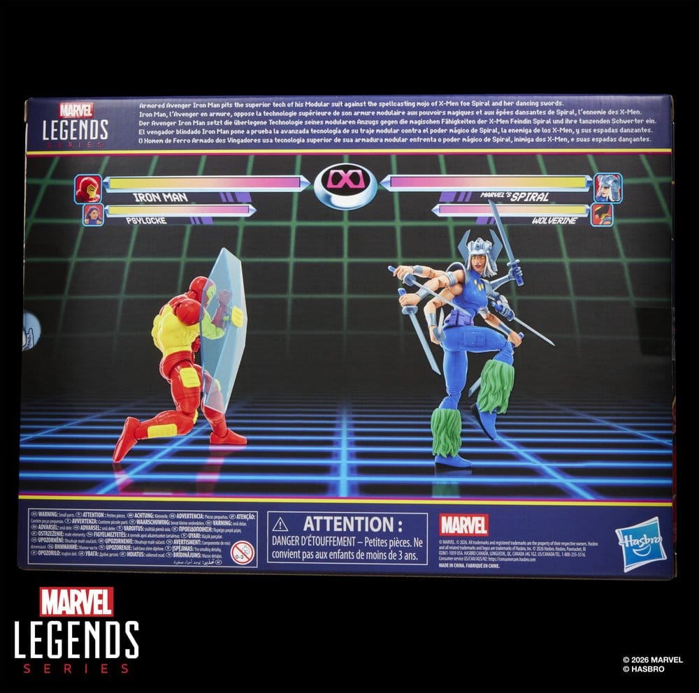 Marvel Games Marvel Legends Actionfiguren 2er-Pack Iron Man & Marvel's Spiral 15 cm Image 3