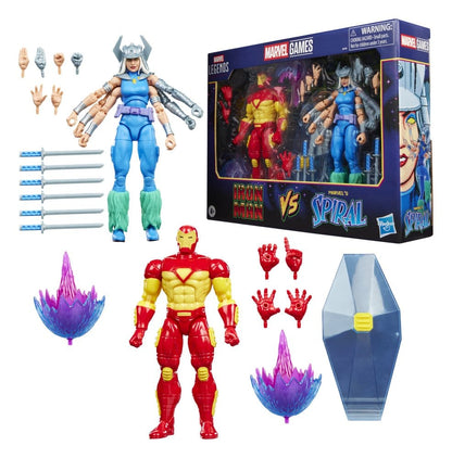 Marvel Games Marvel Legends Actionfiguren 2er-Pack Iron Man & Marvel's Spiral 15 cm Image 4