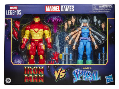 Marvel Games Marvel Legends Actionfiguren 2er-Pack Iron Man & Marvel's Spiral 15 cm Image 9
