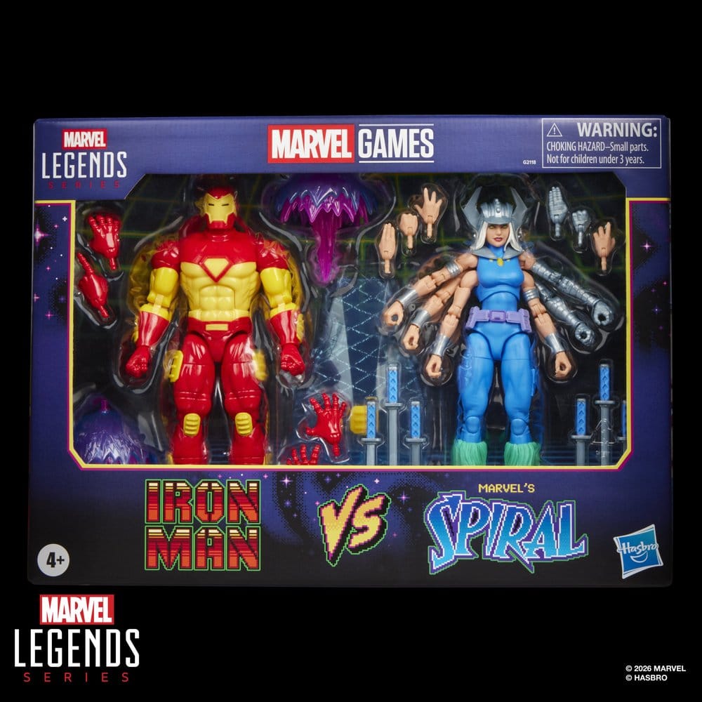 Marvel Games Marvel Legends Actionfiguren 2er-Pack Iron Man & Marvel's Spiral 15 cm Image 10