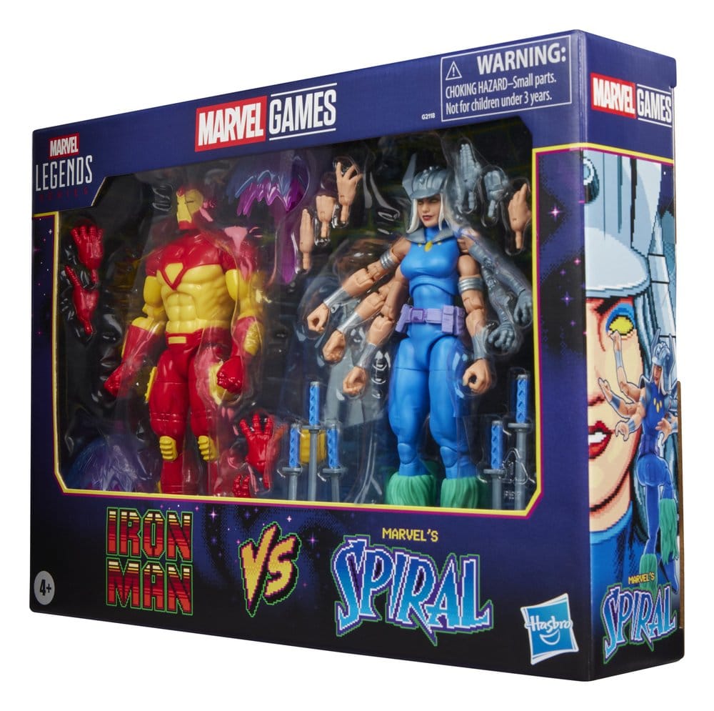 Marvel Games Marvel Legends Actionfiguren 2er-Pack Iron Man & Marvel's Spiral 15 cm Image 11