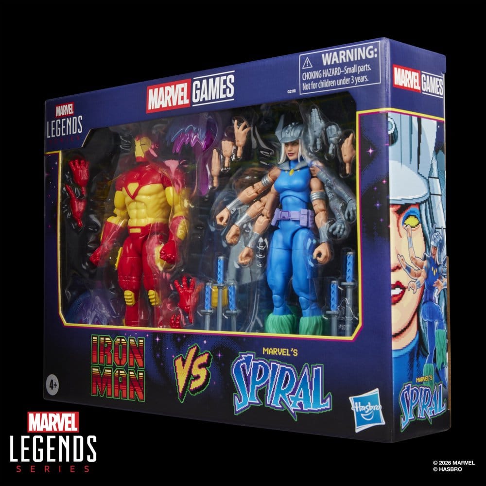 Marvel Games Marvel Legends Actionfiguren 2er-Pack Iron Man & Marvel's Spiral 15 cm Image 12