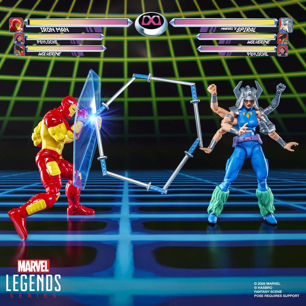 Marvel Games Marvel Legends Actionfiguren 2er-Pack Iron Man & Marvel's Spiral 15 cm Image 14