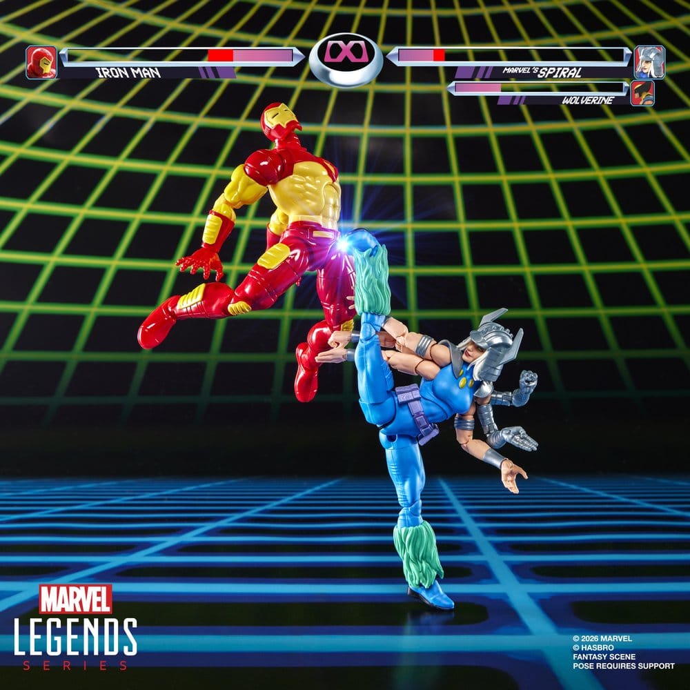 Marvel Games Marvel Legends Actionfiguren 2er-Pack Iron Man & Marvel's Spiral 15 cm Image 17