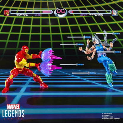 Marvel Games Marvel Legends Actionfiguren 2er-Pack Iron Man & Marvel's Spiral 15 cm Image 18