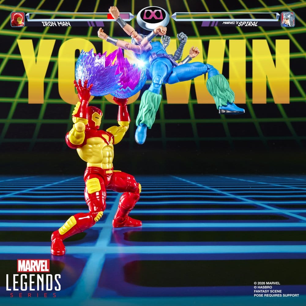 Marvel Games Marvel Legends Actionfiguren 2er-Pack Iron Man & Marvel's Spiral 15 cm Image 19