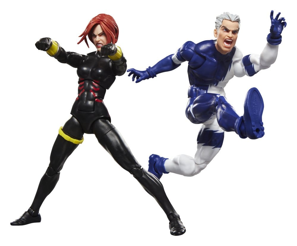 Avengers Marvel Legends Actionfiguren 2er-Pack Black Widow & Quicksilver 15 cm Image 1