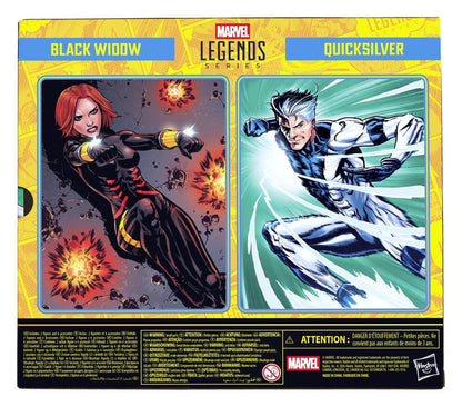 Avengers Marvel Legends Actionfiguren 2er-Pack Black Widow & Quicksilver 15 cm Image 7
