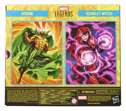 Avengers Marvel Legends Actionfiguren 2er-Pack Vision & Scarlet Witch 15 cm Image 2