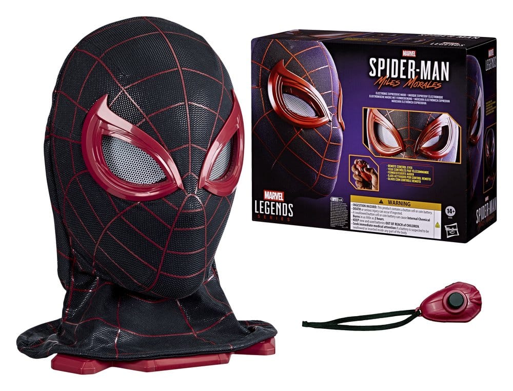 Spider-Man: Miles Morales Marvel Legends Elektronische Maske mit Fernbedienung Image 3
