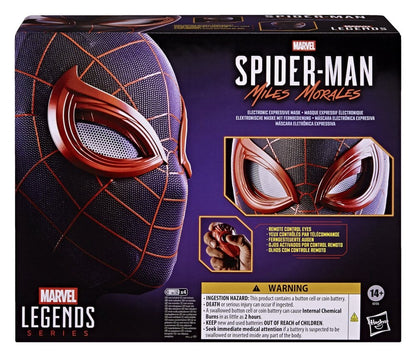 Spider-Man: Miles Morales Marvel Legends Elektronische Maske mit Fernbedienung Image 5