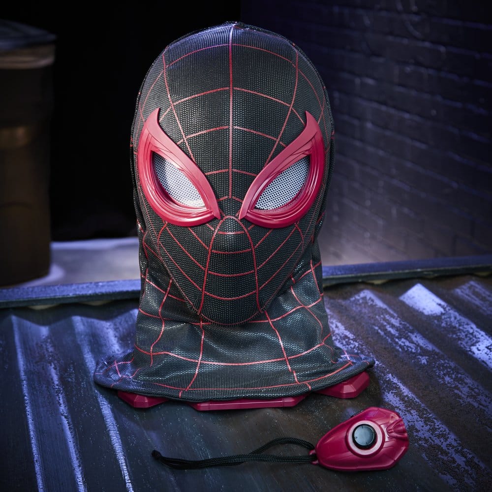 Spider-Man: Miles Morales Marvel Legends Elektronische Maske mit Fernbedienung Image 19