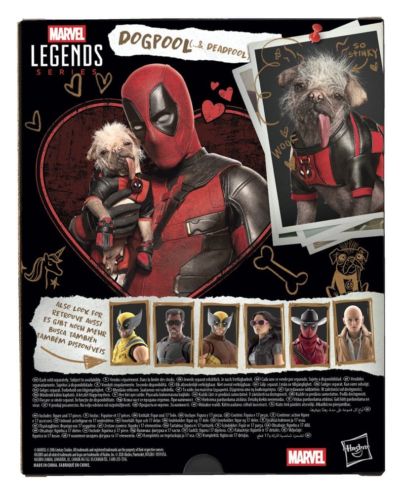 Deadpool & Wolverine Marvel Legends Actionfigur Dogpool & Deadpool 15 cm Image 4